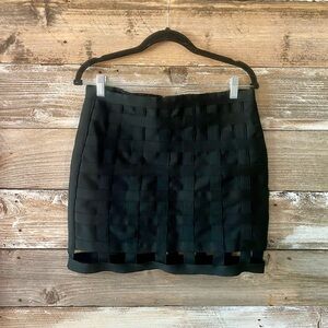 AKIRA-NEW-CAGE BANDAGE MINI SKIRT
